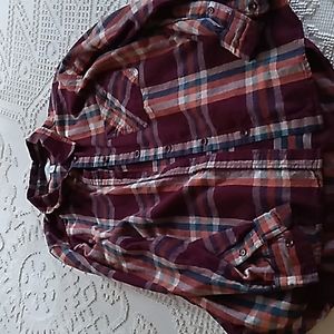 Time and Tru Flannel Girls Sz S (4-6)